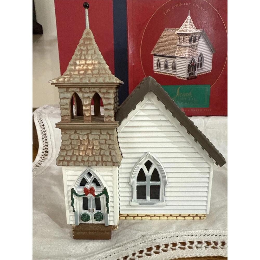 HO Scale Hallmark the country church Sarah Plain and Tall Collection 1994 - Picture 2 of 10